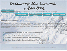 Tablet Screenshot of geographybee-coaching.com